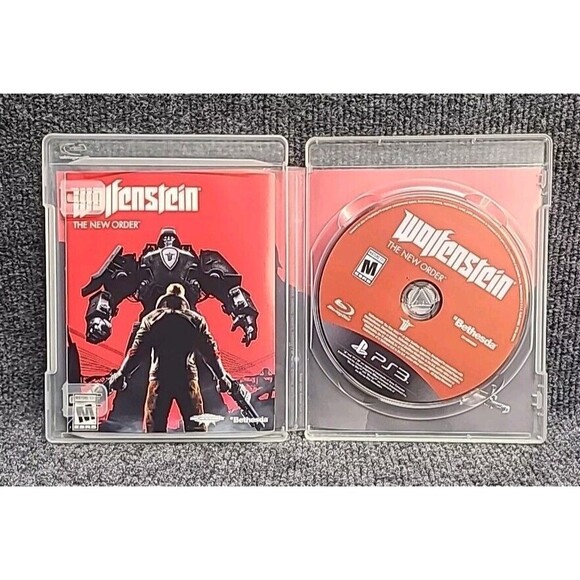 PS3 Wolfenstein: The New Order (Sony PlayStation 3, 2014) Complete Tested - Picture 3 of 4